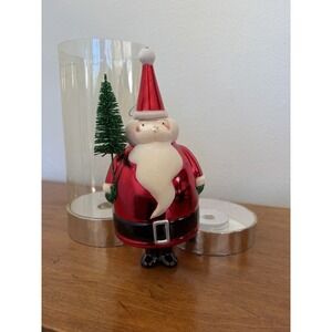 2005 Bath & Body Works Blown‎ Glass Ornament Vintage Santa Christmas 2000's